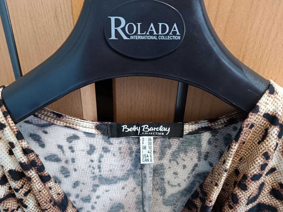 Тренд сезону! Стильне елегантне,віскозне плаття з принтом (леопард)S-L