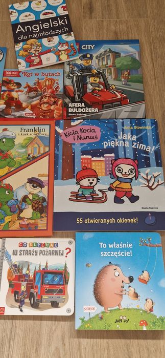 Zestaw książek, książeczek, bajek dla dzieci