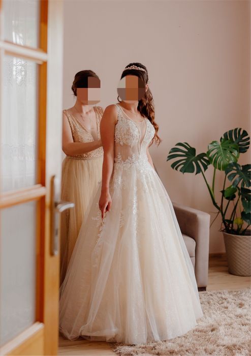 Suknia ślubna w stylu księżniczka