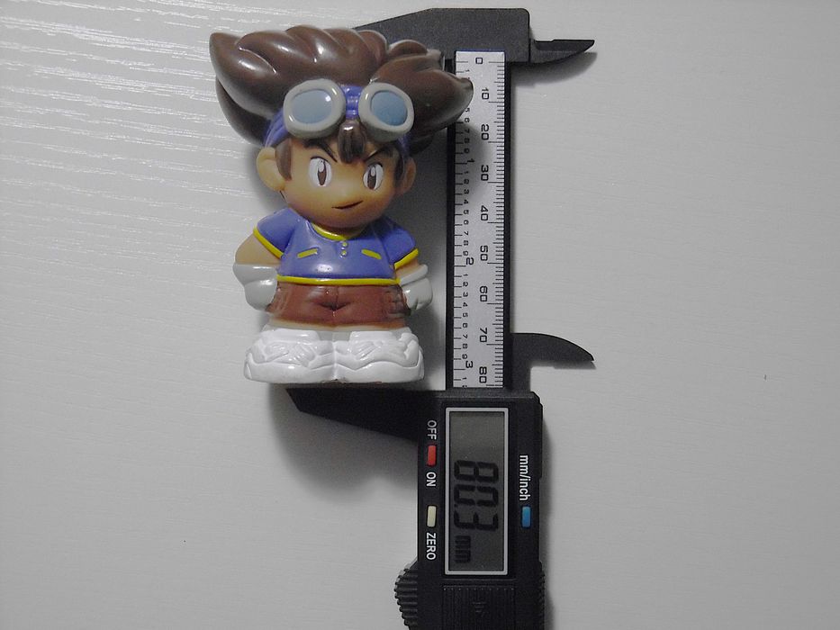 1999 Digimon Digital Monsters Tai Kamiya Figure Bandai