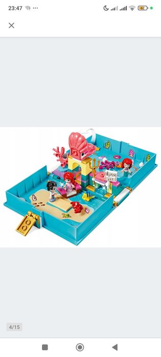 Arielka LEGO 43176 komplet