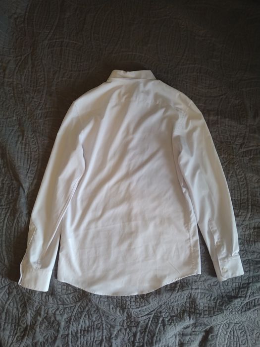 Camisa Branca básica Zara Homem