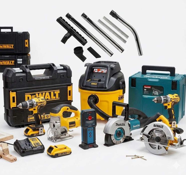 Аренда инструмента DeWalt & Makita & Bosch