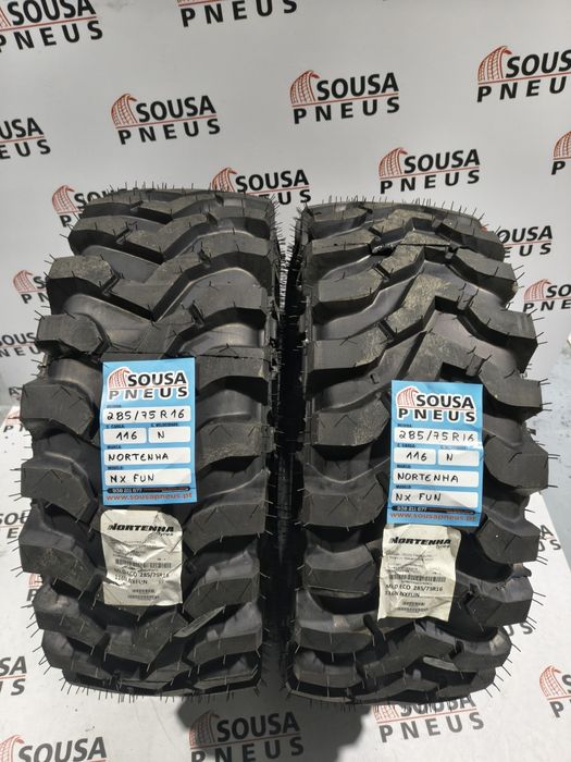 2 pneus Nortenha 285/75R16 - Oferta da entrega
