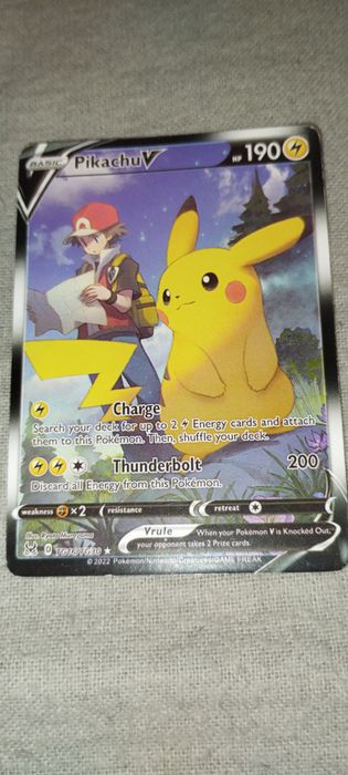 Pikachu V Lost Orign gallery trainer