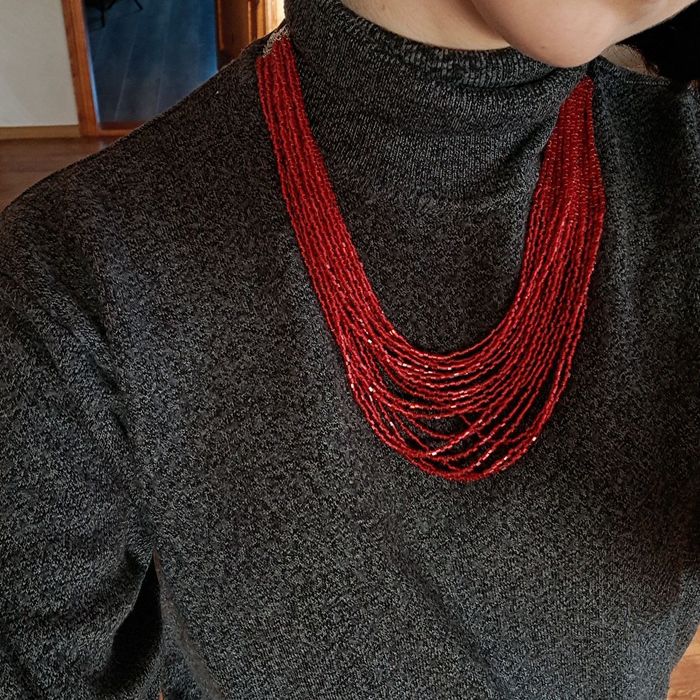 Намисто з чеської рубки