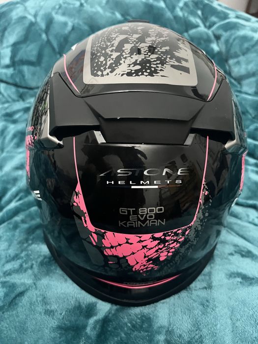 Stone GT800 Evo Kaiman e Shark Penxa - Capacete Mota