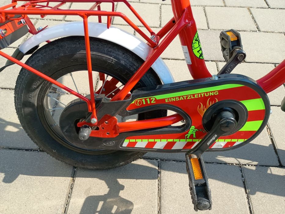 Rowerek Straż Pożarna Feuerwehr 12 cali