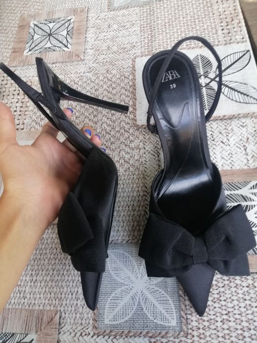 Чорні туфлі Zara 39р.