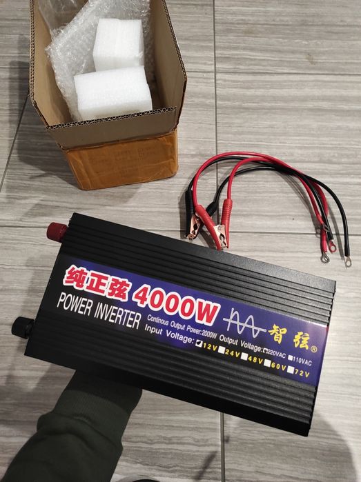 Інвертор з 12 на 220 чистий синус