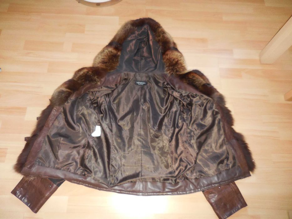 Venezia Gesty Lis Skora Ocieplana Kaptur L Okazja!!