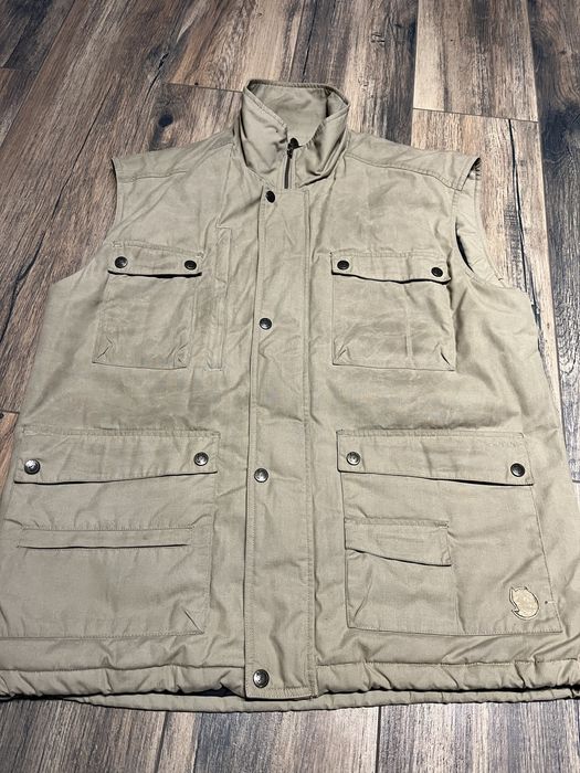 Kamizelka ocieplana Fjallraven Reporter g-1000, vintage