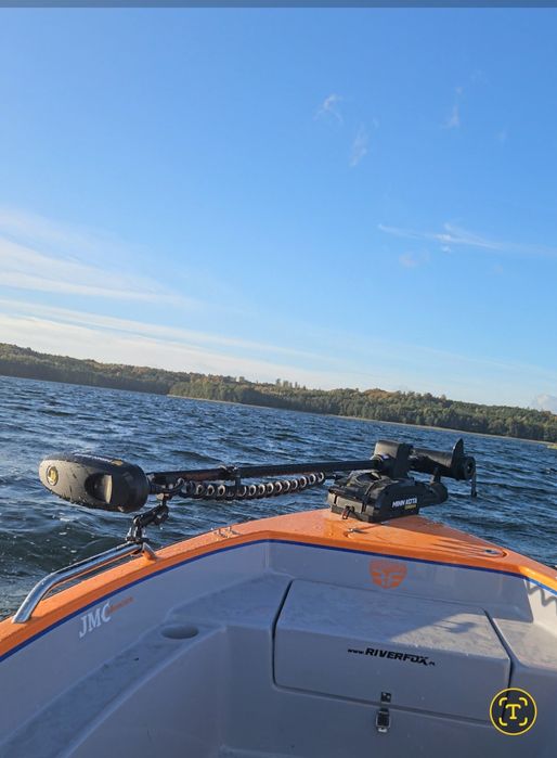 Łódka wędkarska riverfox zestaw