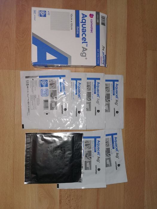 Opatrunek Aquacel Ag + Extra 10 cm x 10 cm