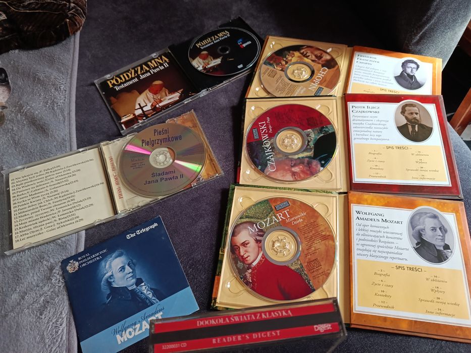 Płyty CD Muzyka poważna i Jan Paweł II