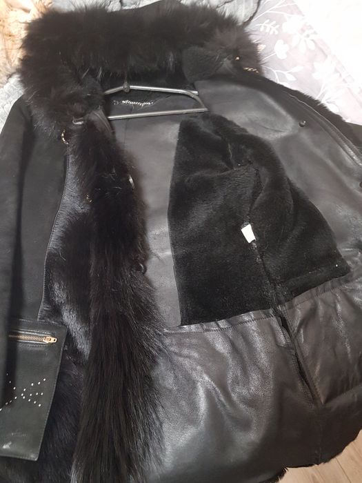 куртка- дубленка женская