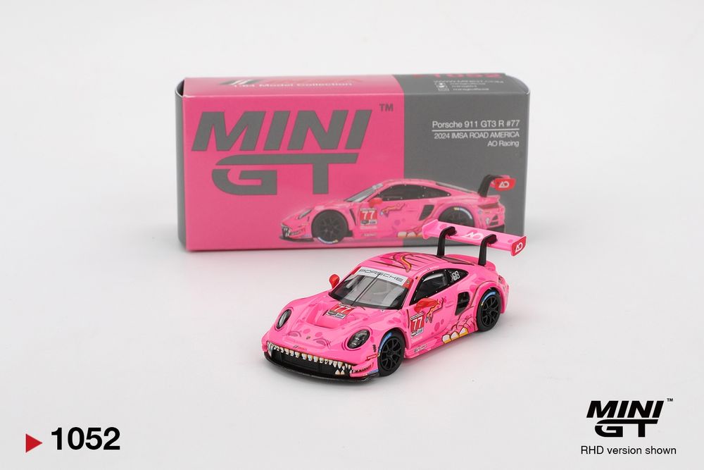 Porsche 911 GT3 R #77 AO Racing 2024 IMSA Road America