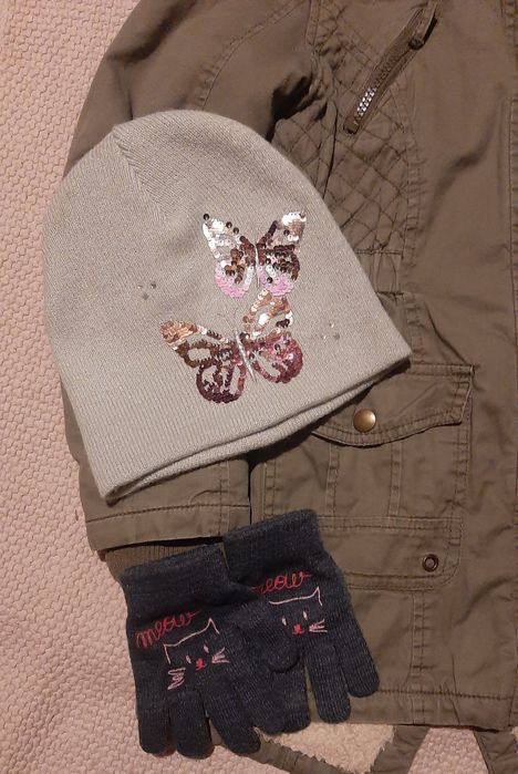 Kurtka parka lekka Nutmeg roz. 140-146