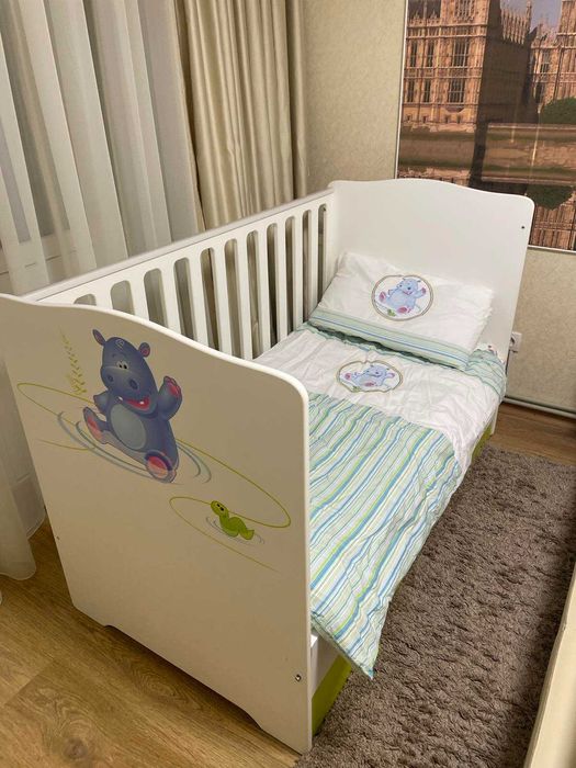 Дитяче ліжко Meblik Happy Animals