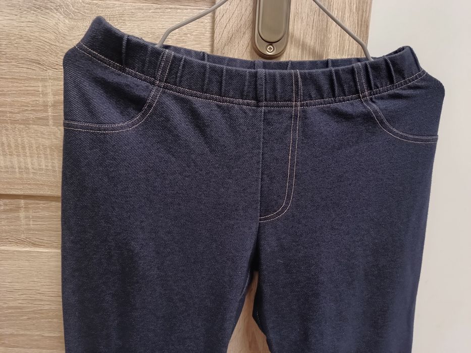 Damskie bawełniane spodnie na gumkę legginsy Esmara