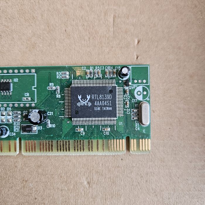 Karta sieciowa PCI fast ethernet Realtek RTL8139D