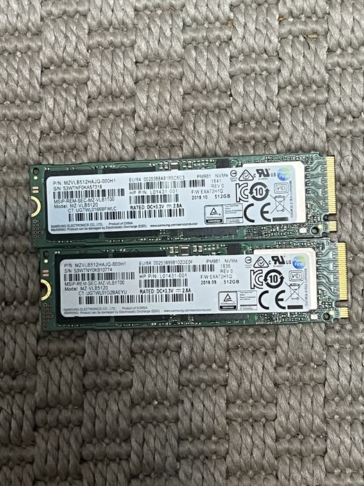SSD Samsung 512gb 97%здоровя