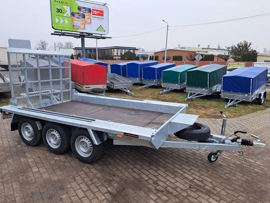 Przyczepa Laweta Pod Minikoparkę FRACHT ARTUR DMC 3500 OD RĘKI