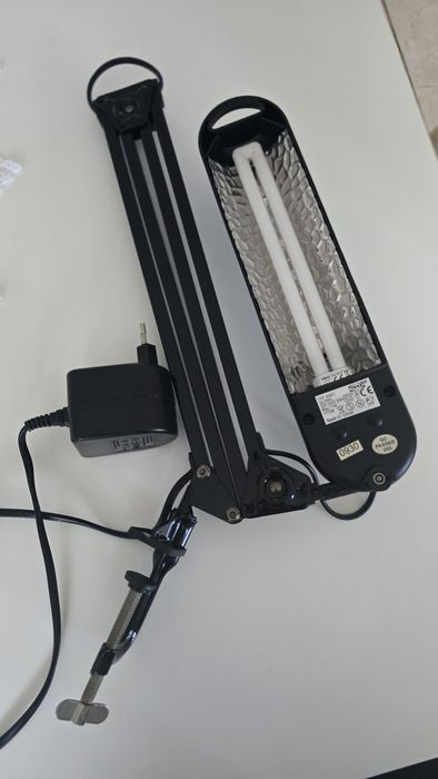 Candeeiro extensível, como novo