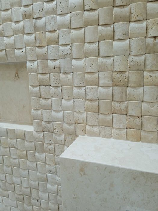 Mozaika kamienna trawertyn marmur