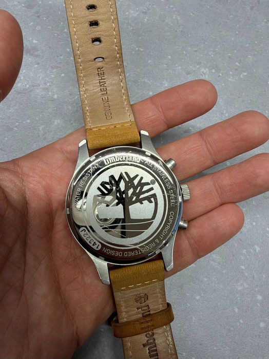 Relógio Timberland Masculino - Mostrador Escuro e Bracelete em Pele