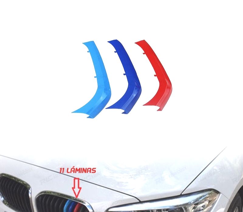 TIRAS BMW M GRELHA F20 F2 LCI 15-19 11 LAMINAS