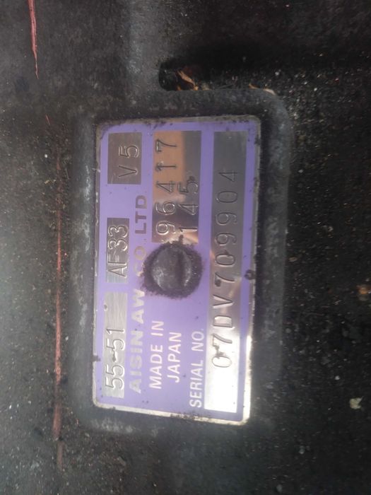 Skrzynia biegów Automat AF33 2.0 VCDI 150KM Captiva Cruze Epica Antara