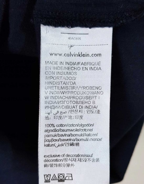 Koszulka Polo T-Shirt Bawełniana Calvin Klein |R. M