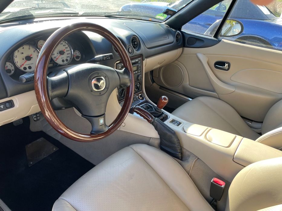 Mazda MX-5 49000 km UNIKAT Oryginalny Lakier Skóra I-Właściciel S. Kolekcjonerski