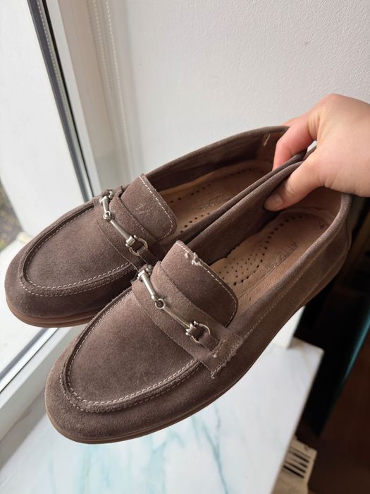 Лофери жіночі з замши