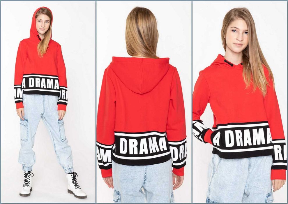 Reporter Young czerwona bluza 158 super