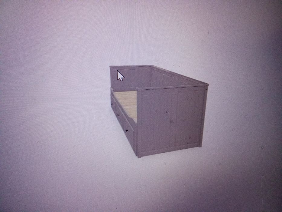 Cama ind/dupla c/3 gavetas Nova