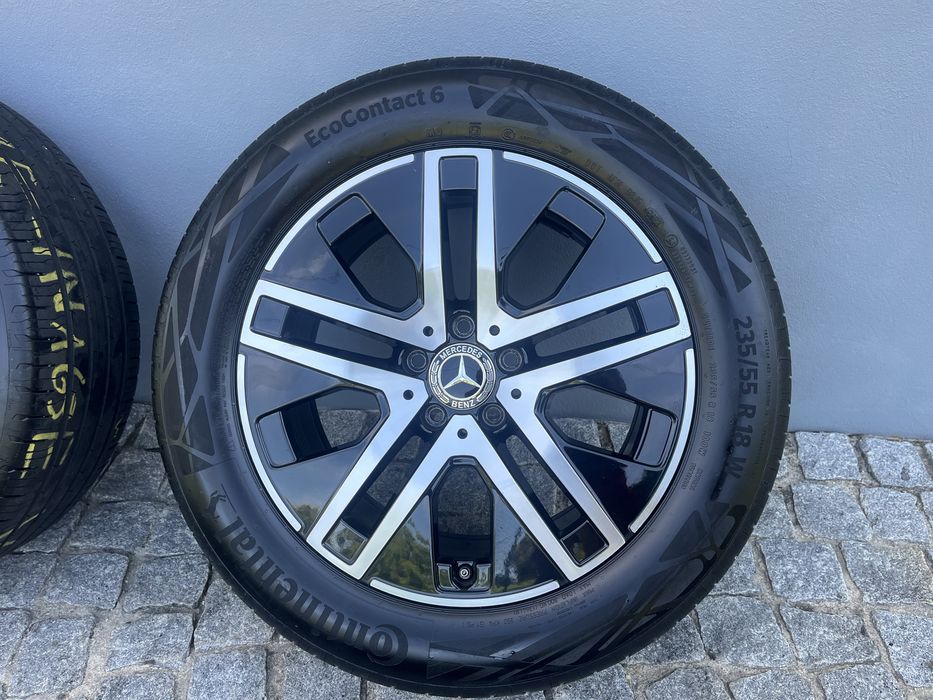 4 Jantes 18 Mercedes 5x112 Originais - Com 4 Pneus 235/55R18