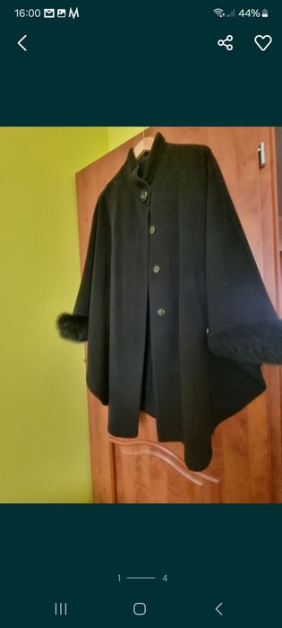 Płaszcz ponczo marka Aryton