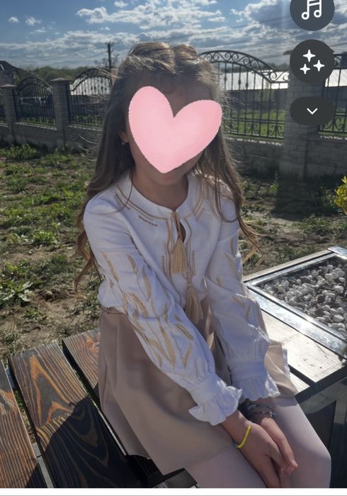 Сорочка на дівчинку