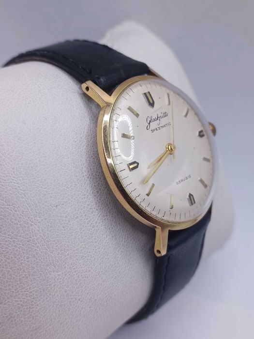 Zegarek Męski Glashutte Spezimatic Automatyczny Pozłacany 331/04/25s