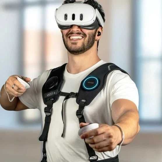 Тактильний жилет Woojer Vest 4 (Новий) — Haptic Vest для VR, PS5, Xbox, PC