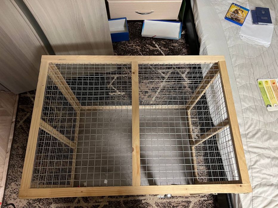 Будка / вольер квартирный для собаки/ для щенков до 20-25 кг