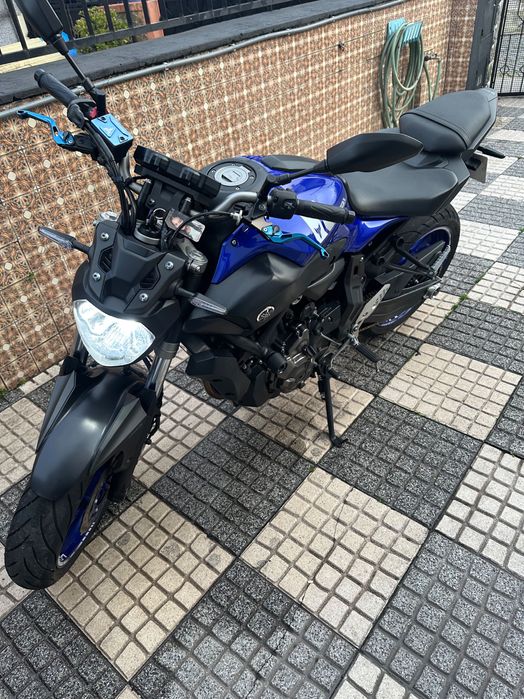 YAMAHA MT07 55kw Irrepreensível