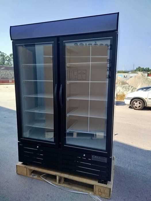 Armário de Congelação Vertical 2 Portas em Vidro - PROMOÇÃO JULHO