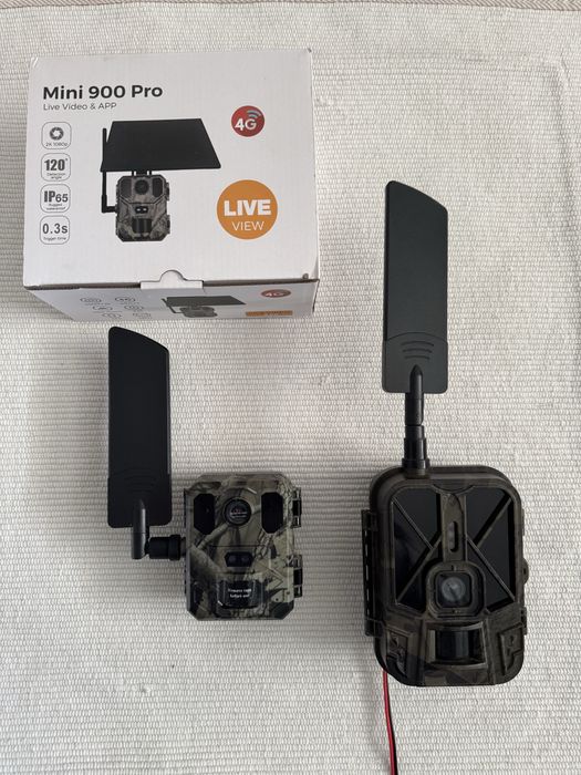 MINI CAMERA COM PAINEL SOLAR E GPS, ENVIO E CONTROLO POR APLICAÇÃO