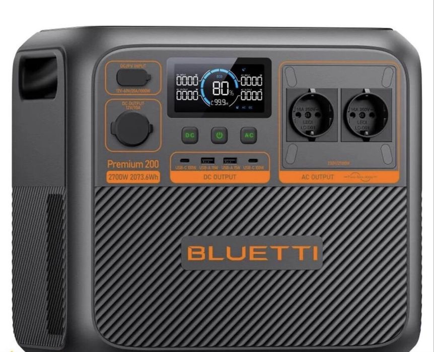 Зарядна станція BLUETTI Premium 200 V2