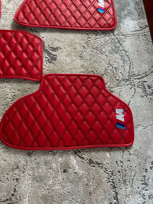 Новые коврики, оригинальный стиль BMW X5 (F15), X6 (F16) кожа.