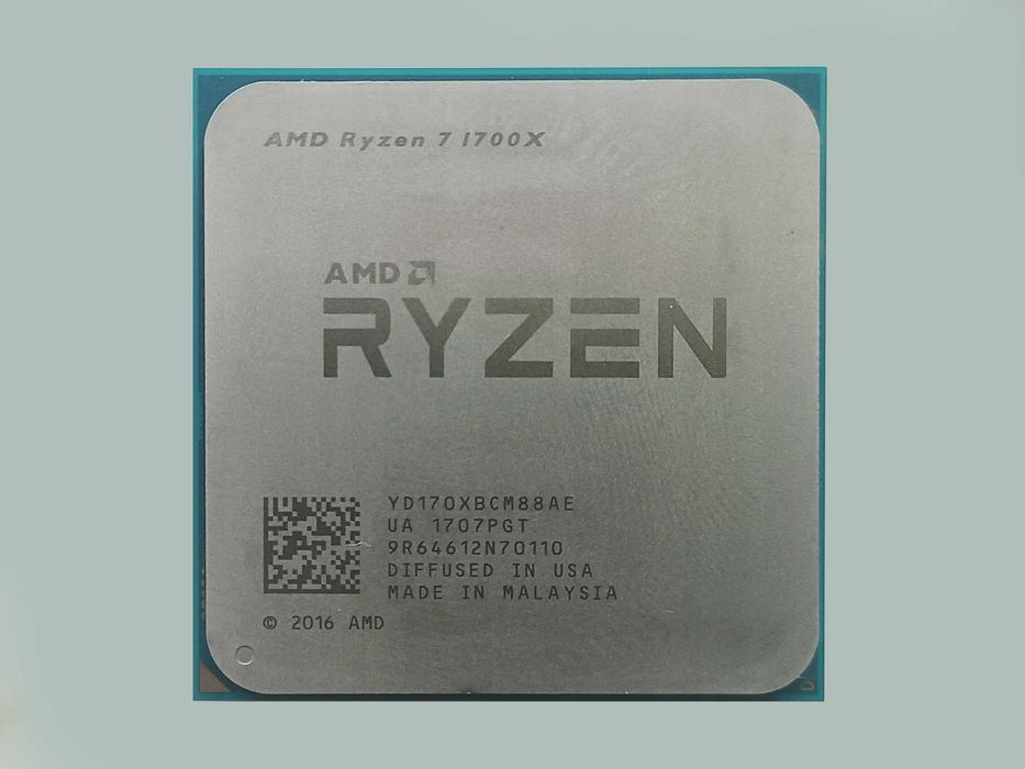 Процесор   Socket AM4   AMD Ryzen 7 1700X