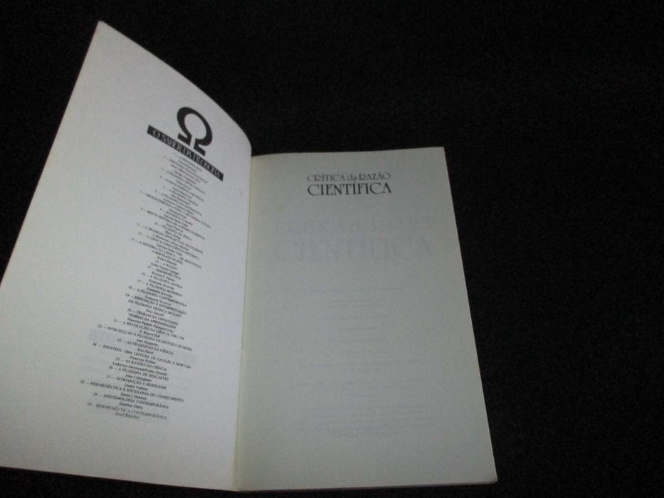 Livro Crítica da Razão Científica Kurt Hubner